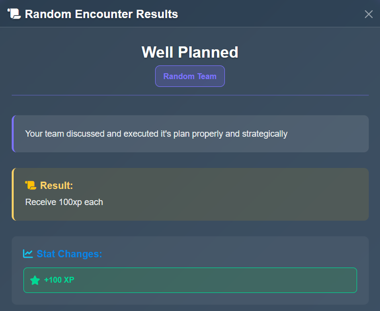 Random Encounters